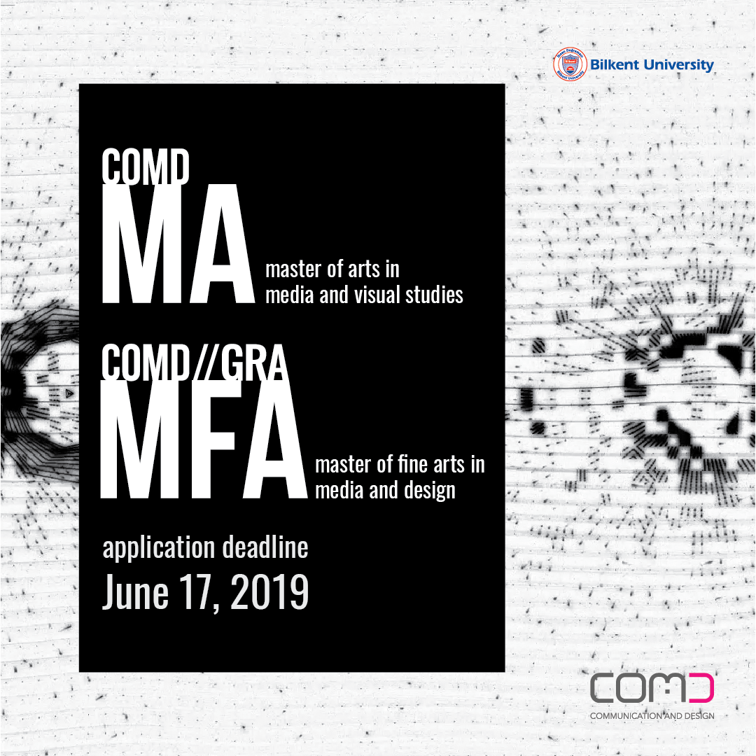 MFA in Media and Design, MA in Media and Visual Studies, Fall 2019