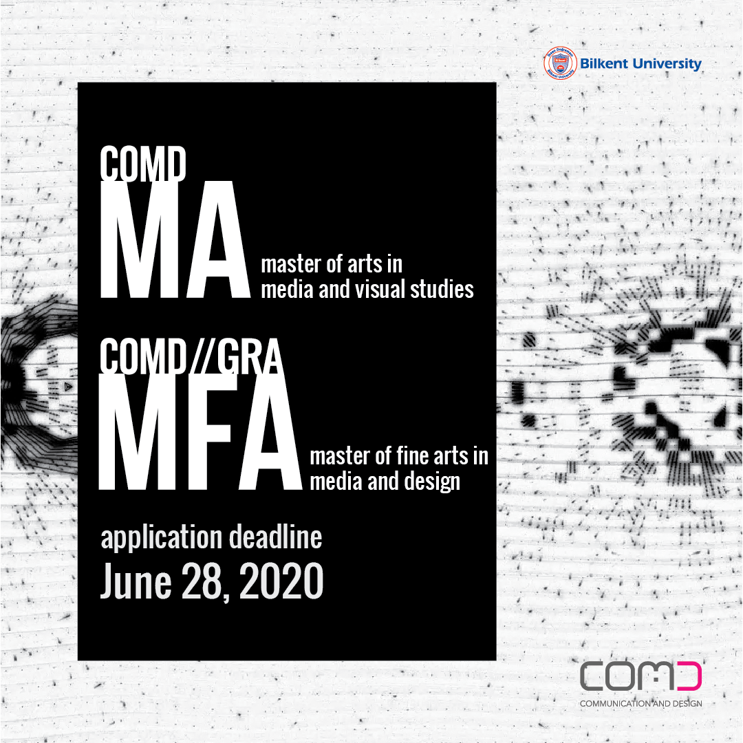 MA in Media and Visual Studies, MFA in Media and Design, Fall 2020