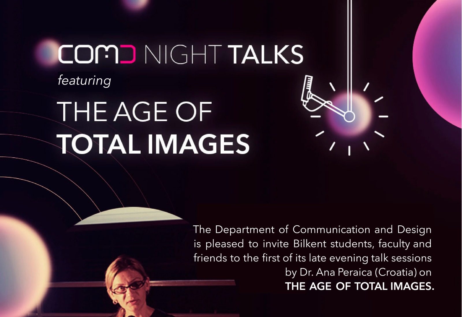 COMD Night Talks featuring The Age of Total Images