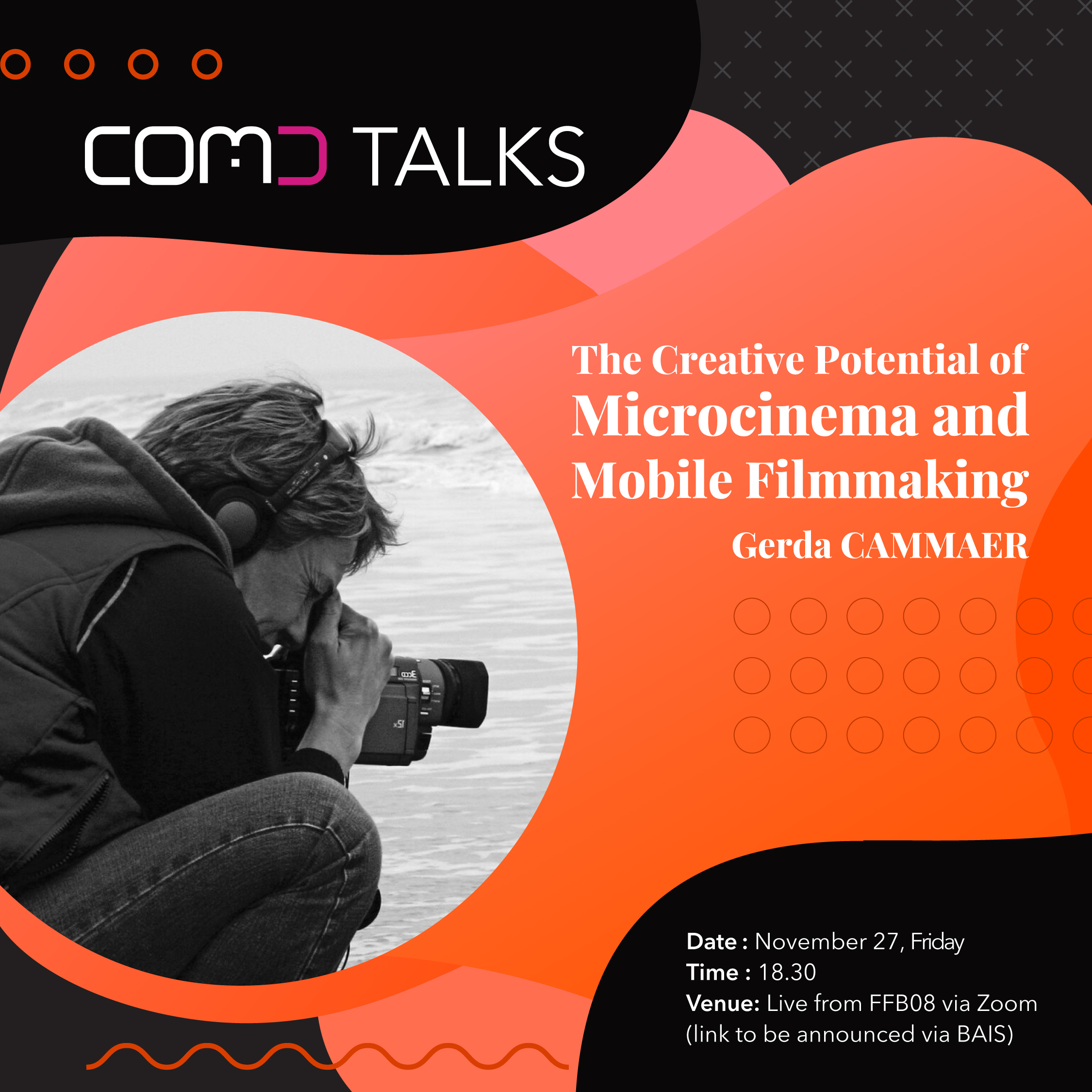 COMD TALKS featuring Gerda Cammaer