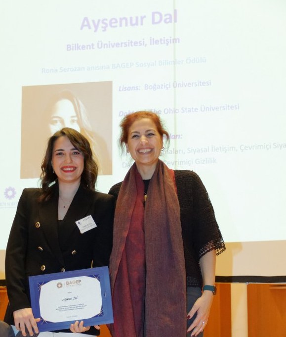 Assistant Professor Aysenur Dal received prestigious BAGEP Young Scientist Award 2023