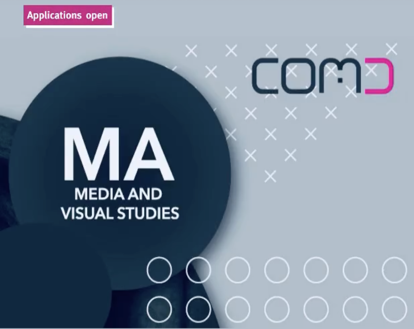 Applications open for MA in Media and Visual Studies