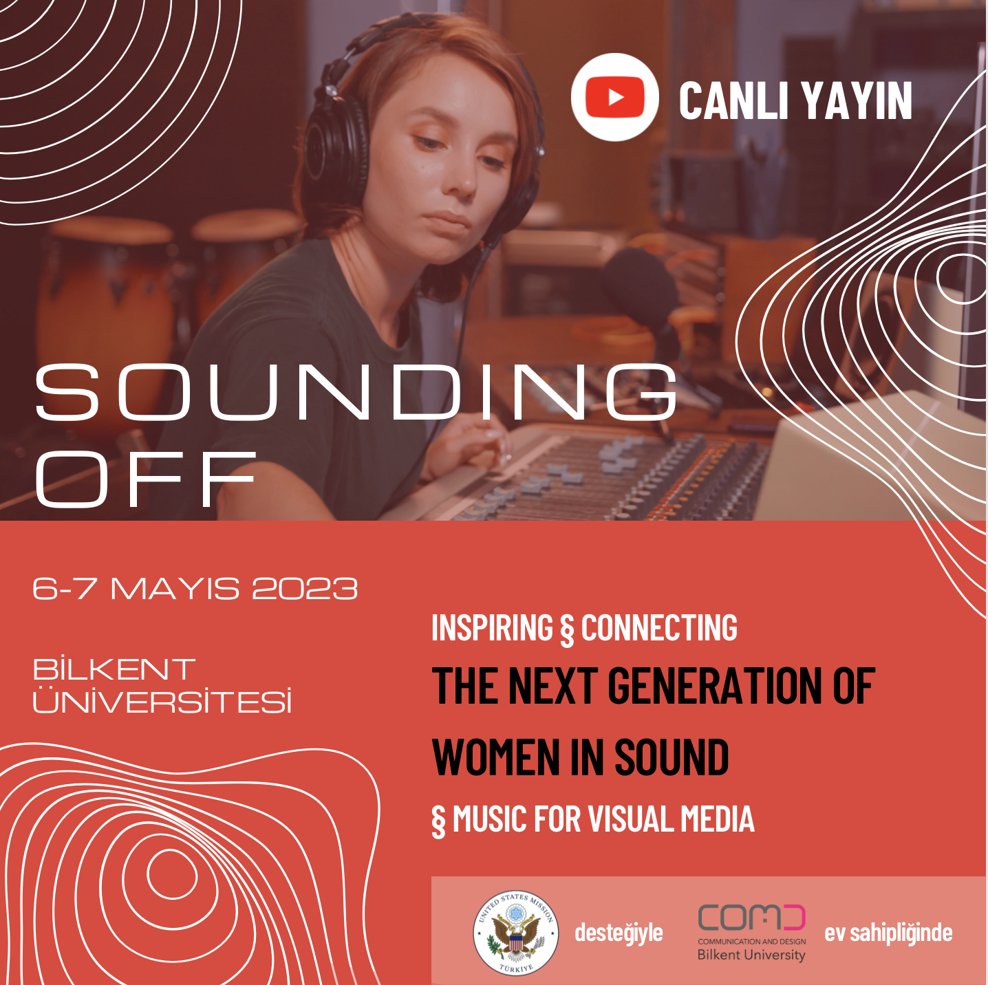 Sounding Off – The next generation of women in sound • 6-7 May 2023 @ COMD & Live on YouTube