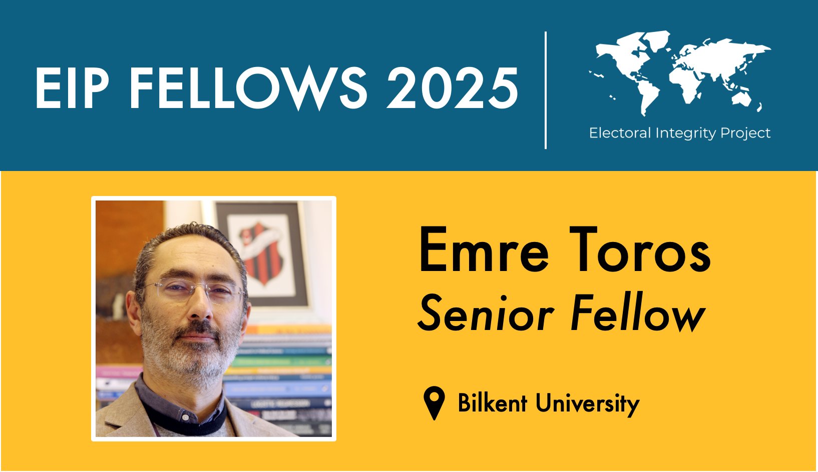 2025 EIP Senior Fellow: Dr. Emre Toros